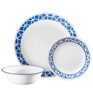 Cobalt 12pc Dinnerware Set