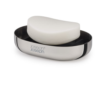 EasyStore Luxe Soap Dish - Stainless Steel