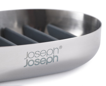 EasyStore Luxe Soap Dish - Stainless Steel