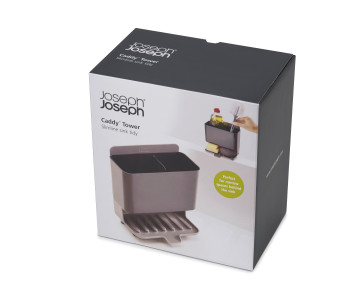 Caddy Tower Sink Tidy - Grey