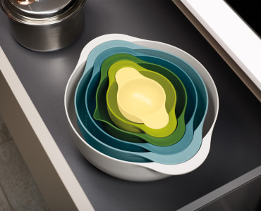 6pc Food Preparation Bowl Set (Opal)