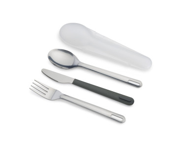 Stainless-steel Cutlery Set (Grey)