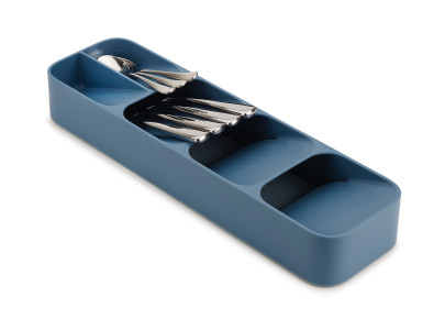 DrawerStore Compact Cutlery Organiser - Sky