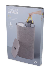 Tota 60L Laundry Separation Basket - Grey
