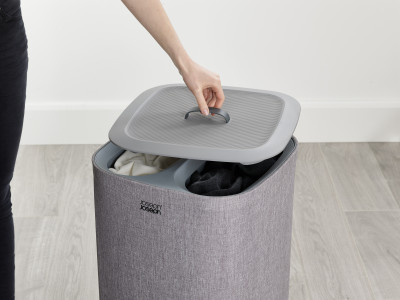 Tota 60L Laundry Separation Basket - Grey