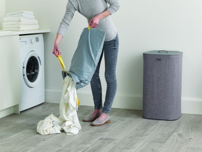 Tota 60L Laundry Separation Basket - Grey