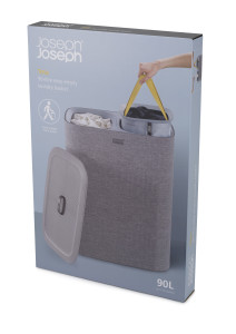Tota 90L Laundry Separation Basket - Grey