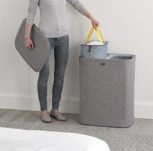 Tota 90L Laundry Separation Basket - Grey