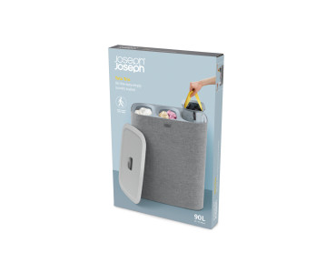 Tota Trio 90L Laundry Separation Basket - Grey