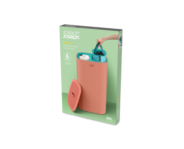 Tota Pop 60L Laundry Separation Basket - Coral