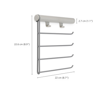 Orderly Belt, Tie & Scarf Rail