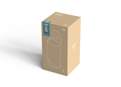 Arc 30L Bin - Stainless Steel