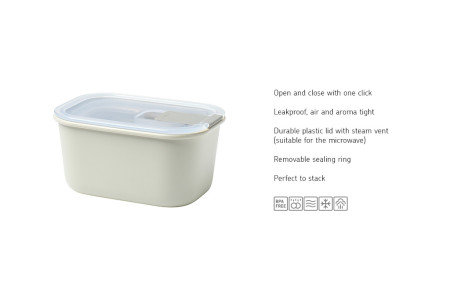 Easyclip Storage 450ml Nordic White