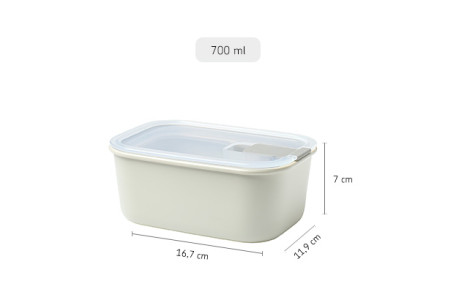 Easyclip Storage 700ml Nordic White