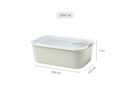 Easyclip Storage 1000ml Nordic White