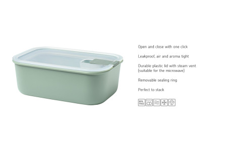Easyclip Storage 1000ml Nordic Sage