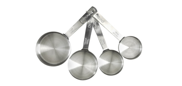 Platinum™ Stainless Steel Measuring Cup 4pc Set