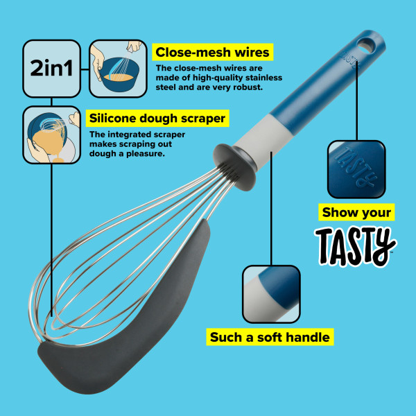 Whisk With Scraper