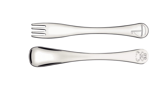 Le Petit Boys Cutlery 2  Piece Set