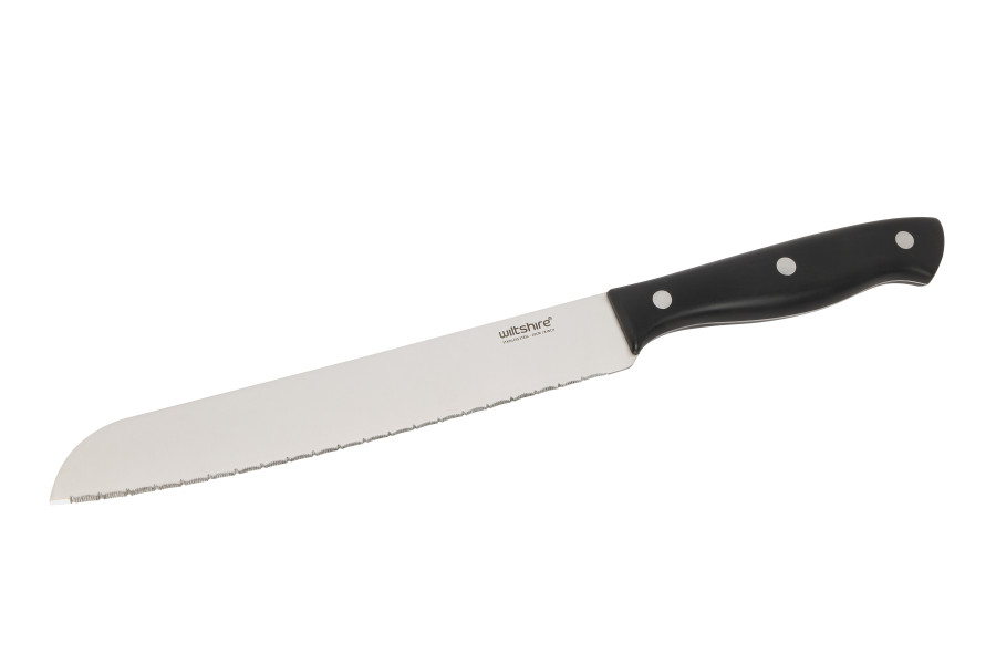 Laser Triple Rivet Bread Knife 20cm