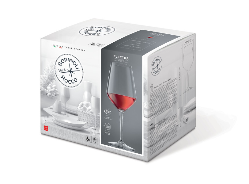 Electra Wine Glass 440ml  - Set 6