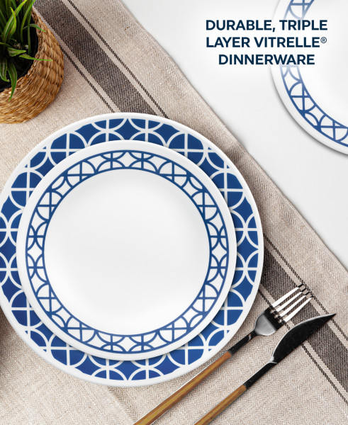 Cobalt 12pc Dinnerware Set
