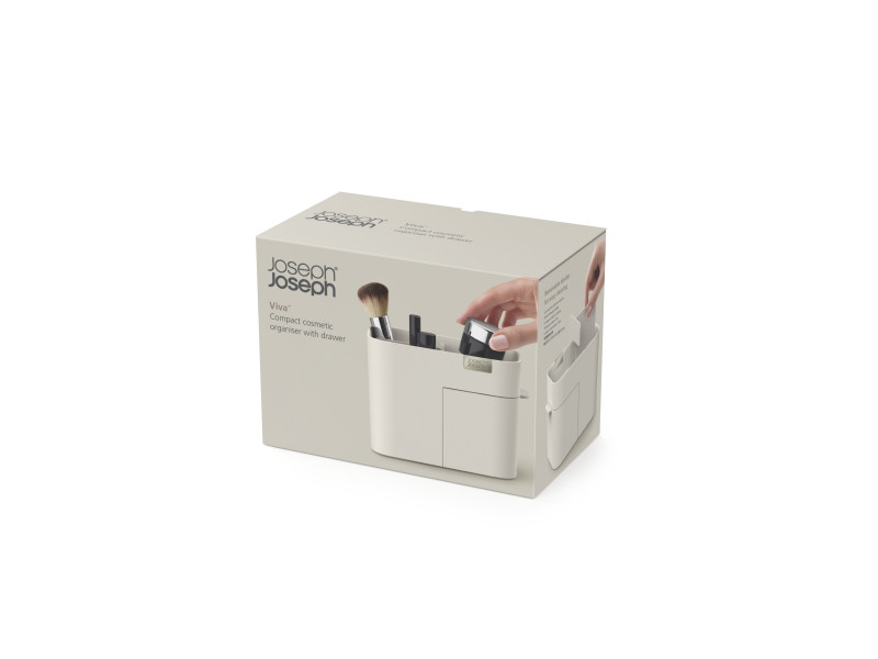 Viva Compact Cosmetic Organiser with Drawer - Shell