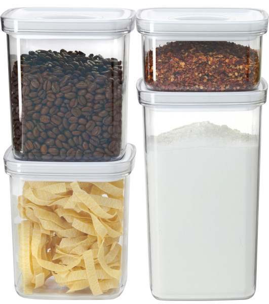 Canister Rectangle 4pc  Set