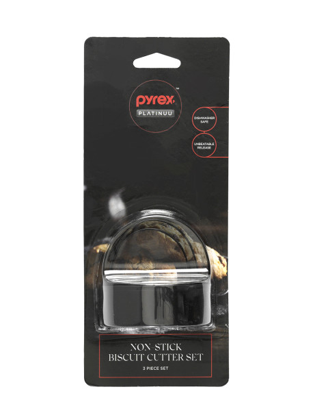 Platinum™ Non Stick Biscuit Cutter 3pc set - Out Of The Box