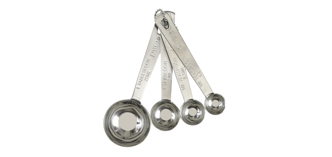Platinum™ Stainless Steel Measuring Spoon 4pc Set