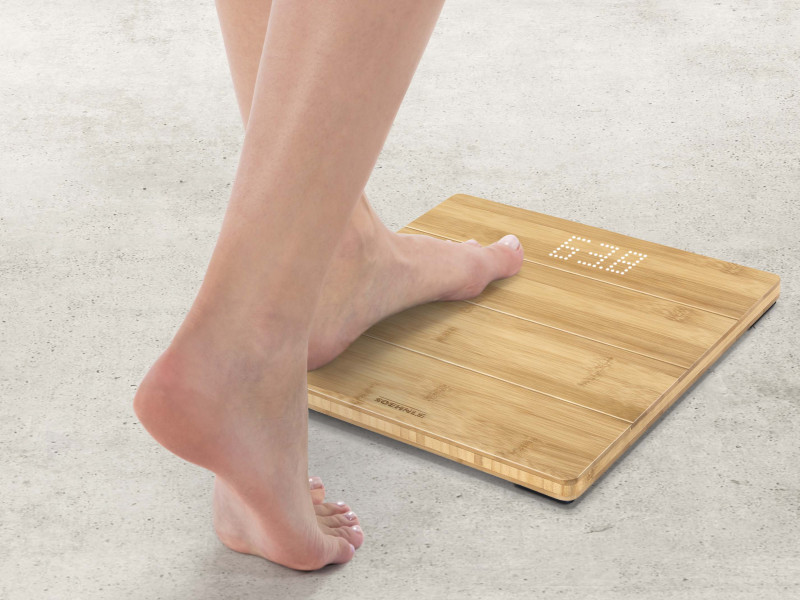 Bathroom Scales Style Sense Bamboo Magic
