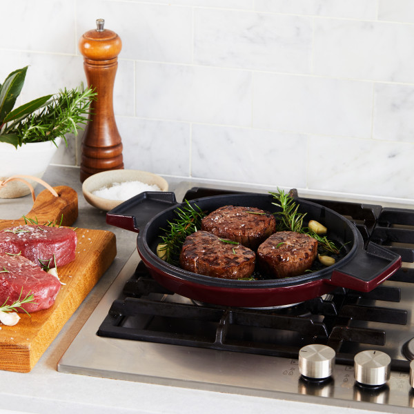 Cast Iron French Oven Bordeaux 28cm