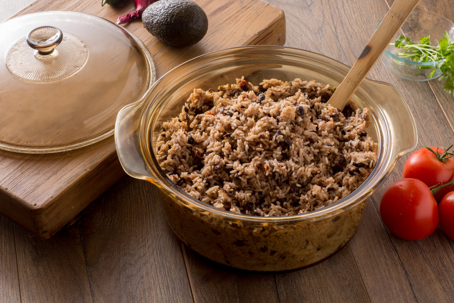 5L Covered Dutch Oven - Amber