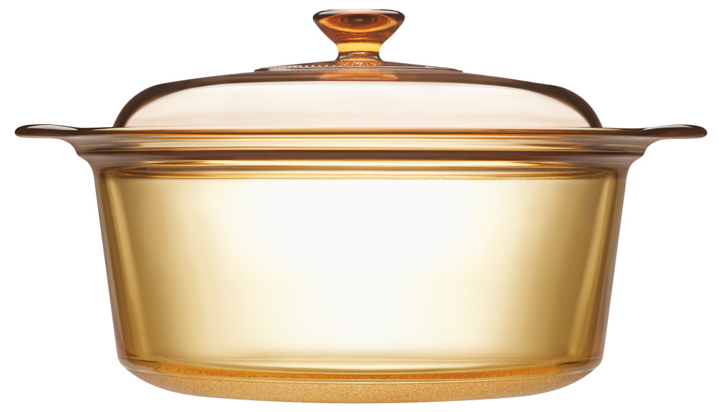 5L Covered Dutch Oven - Amber