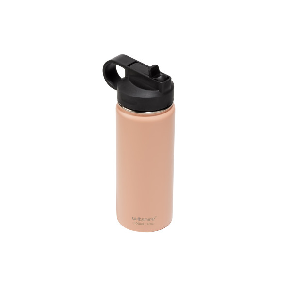 Stainless Steel Bottle Peach 500ml