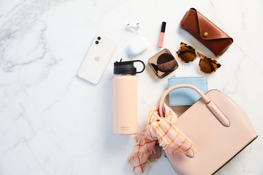 Stainless Steel Bottle Peach 500ml