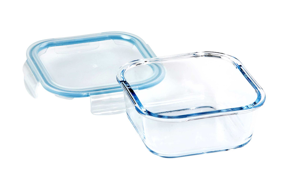 Square Glass Container 800ml