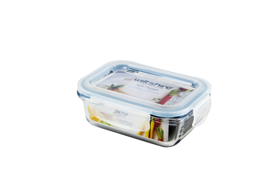 Rectangle Glass Container 370ml