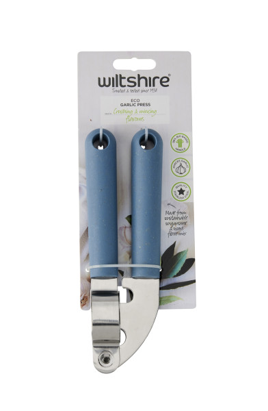 Eco Friendly Garlic Press - Blue